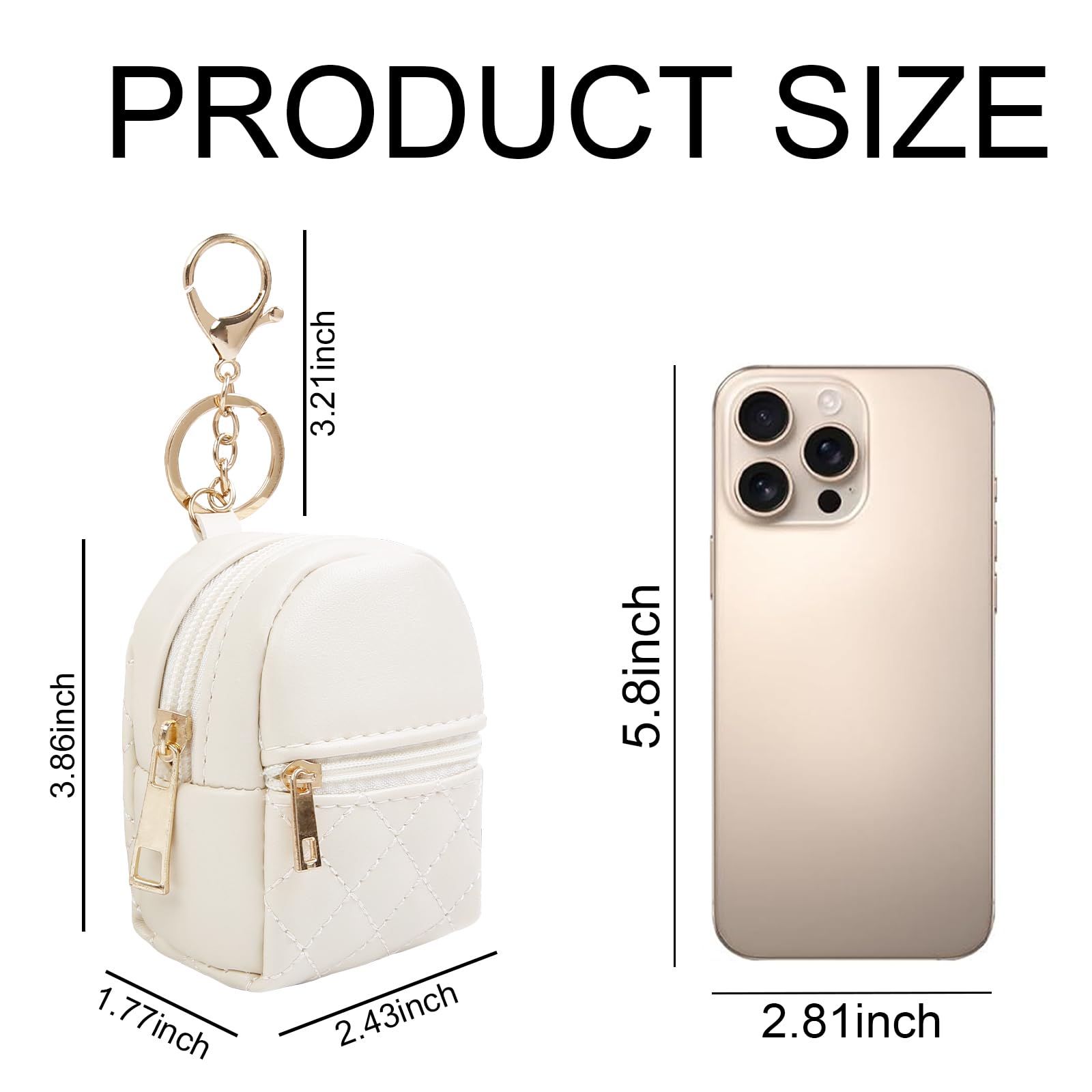 AIBFRID compact makeup bag for easy access to small items.