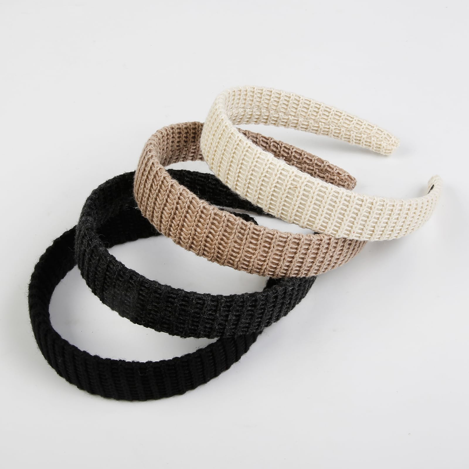AIBFRID headbands wide knitted soft fabric detail for all-day comfort