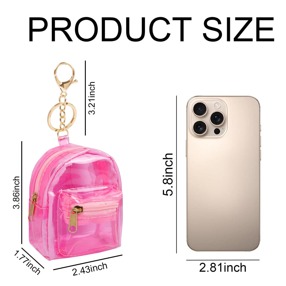 AIBFRID transparent makeup bag shows contents at a glance with secure zipper.