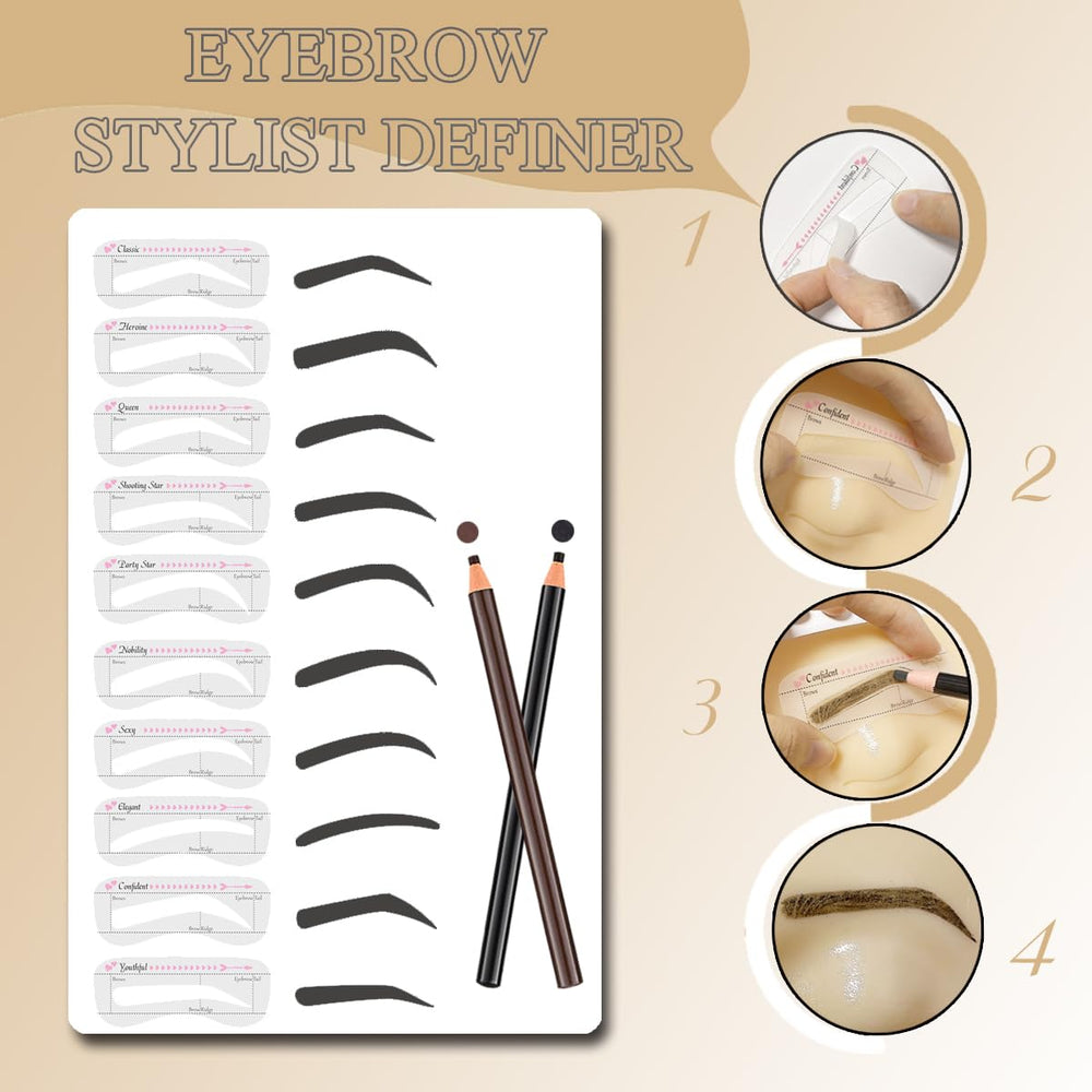 Aibipo eyeliner for defining lashes on the practice surface