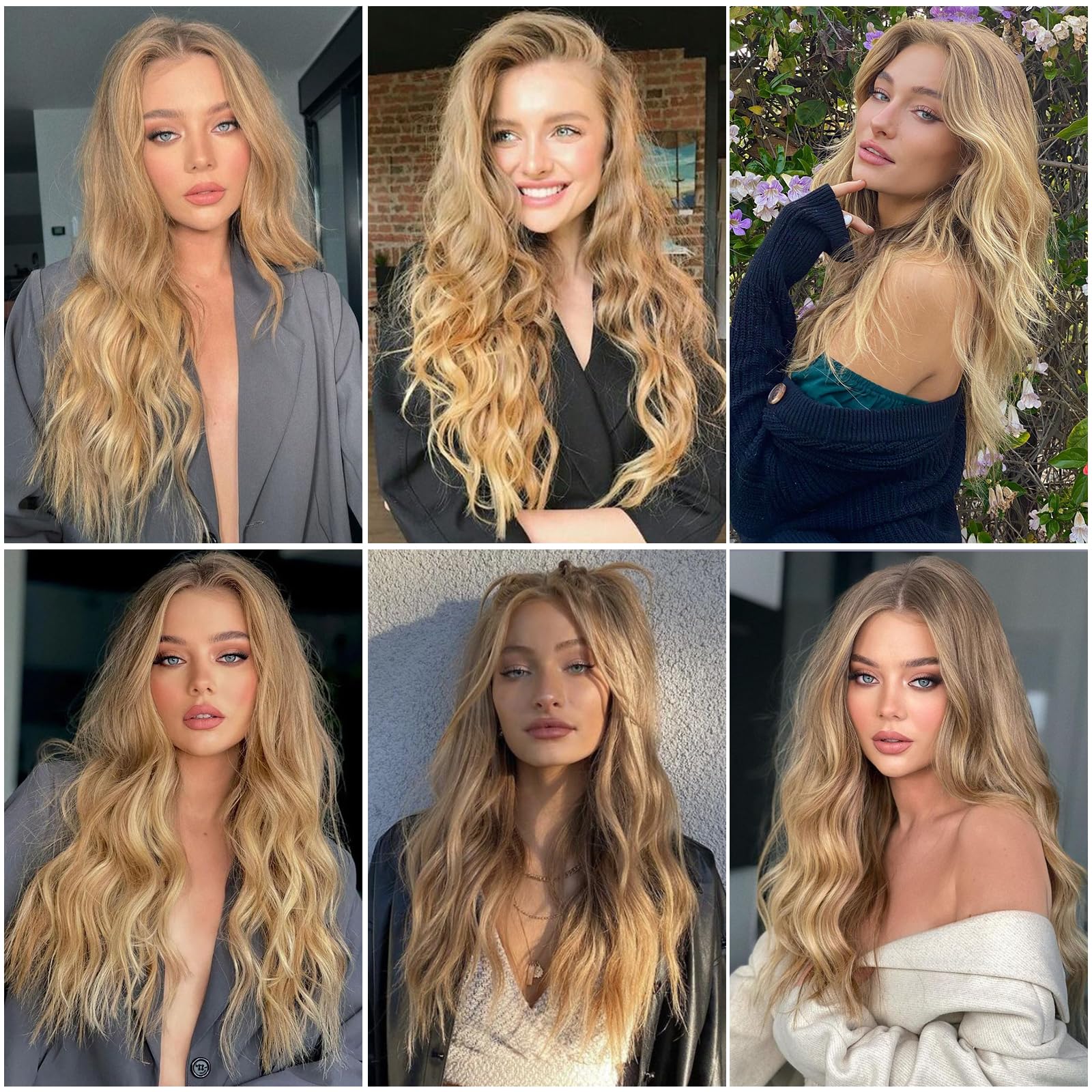 Aida ble heat-resistant synthetic hair close-up shows durable styling and smooth texture.