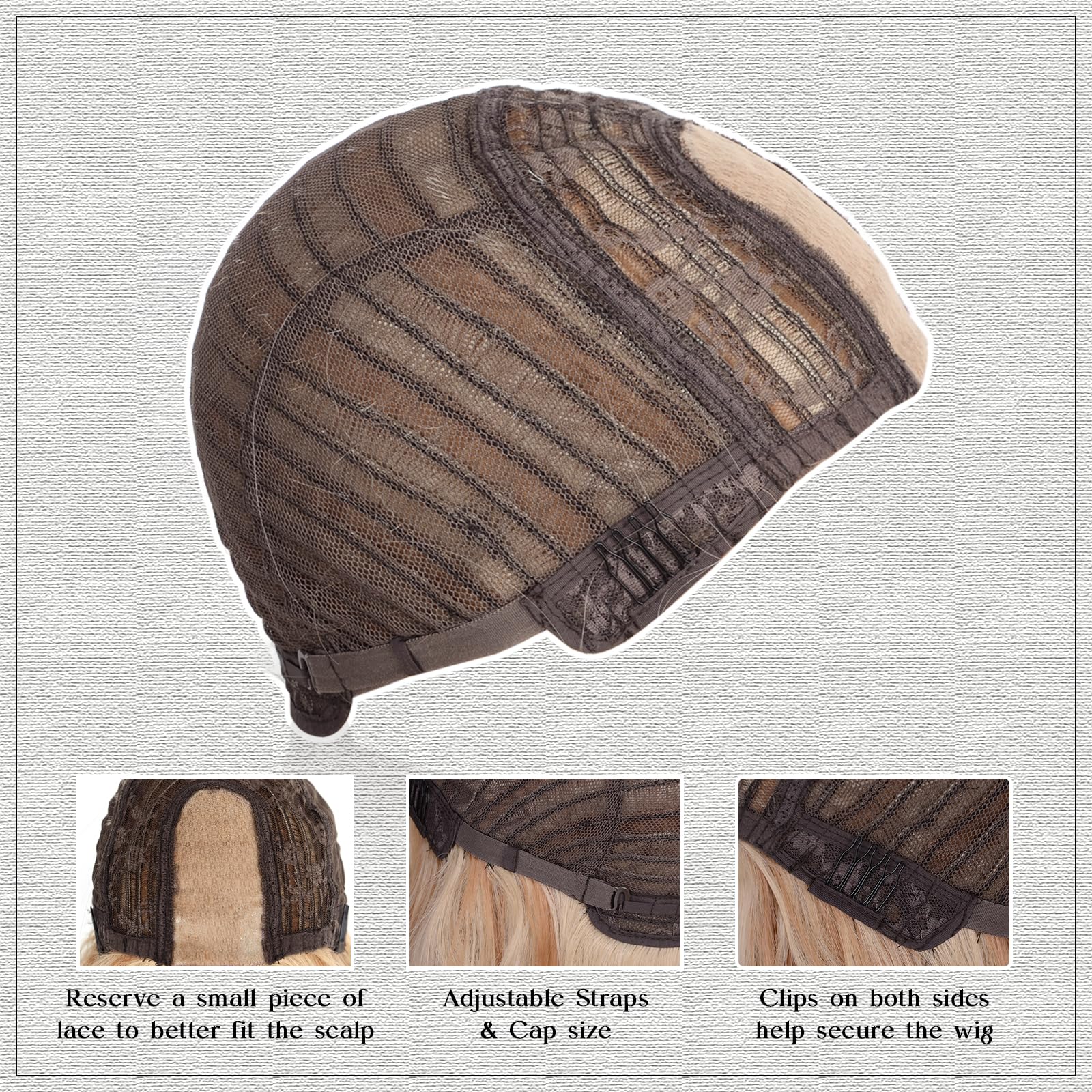 Aida ble 26-inch length wig image emphasizes dramatic style with long flowing waves.