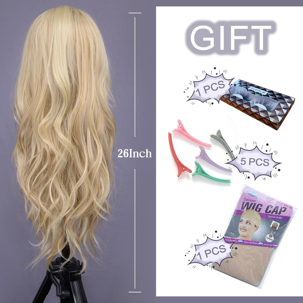 Aida ble party-look wig demonstrates versatile styling for events and celebrations.