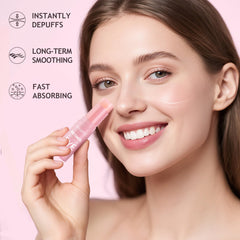 Aihatic retinol caffeine eye balm stick texture close-up shows smooth hydration