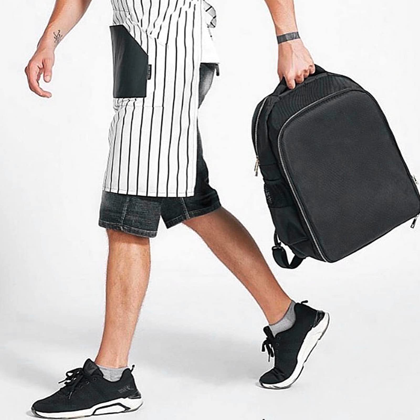 AIHOPESTO barber backpack multiple pockets for sprays and accessories on the go.
