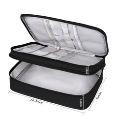 AIHOPESTO Barber Case clipper compartments keep tools organized