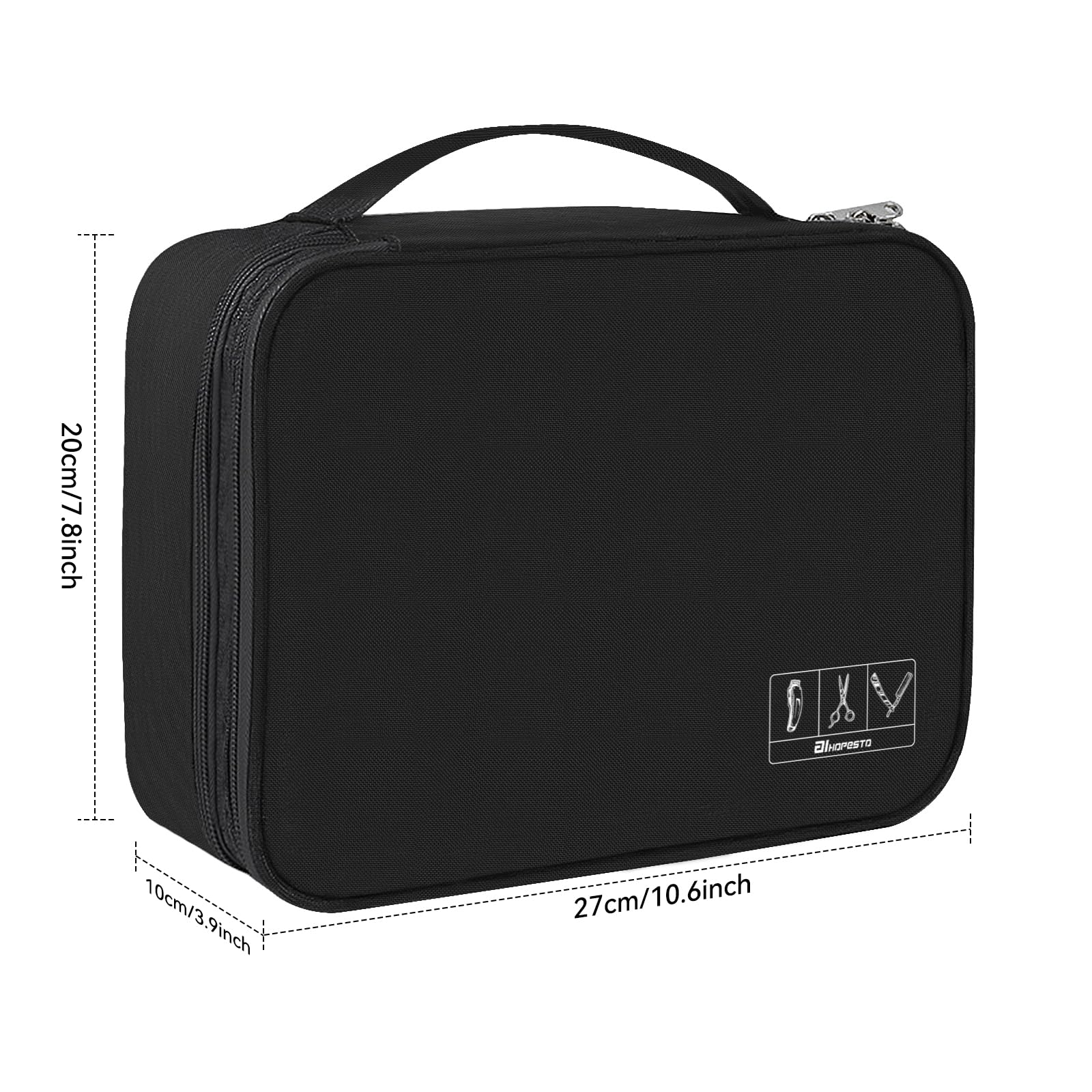 AIHOPESTO Barber Case protective EVA shell shields tools during travel