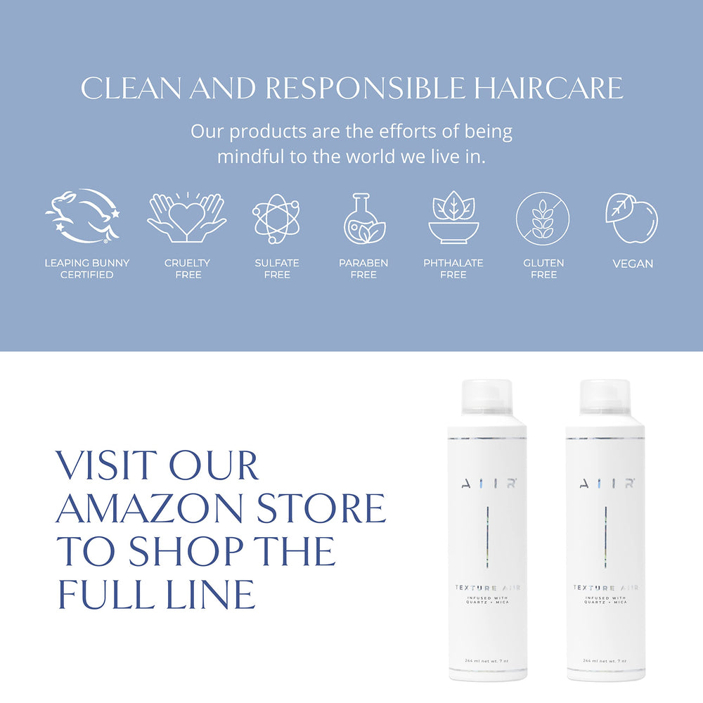 AIIR Texture Spray finish with mica reflection adds a radiant glow.