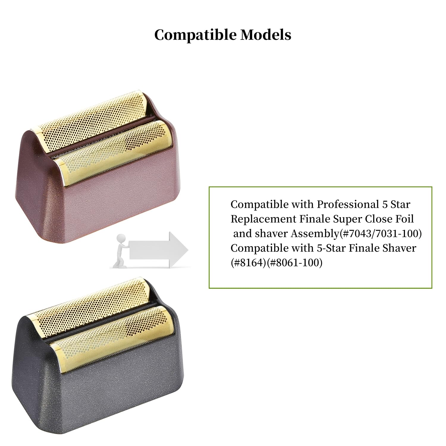 AIJALY cutter bar detail focusing on durable, close-shave performance.