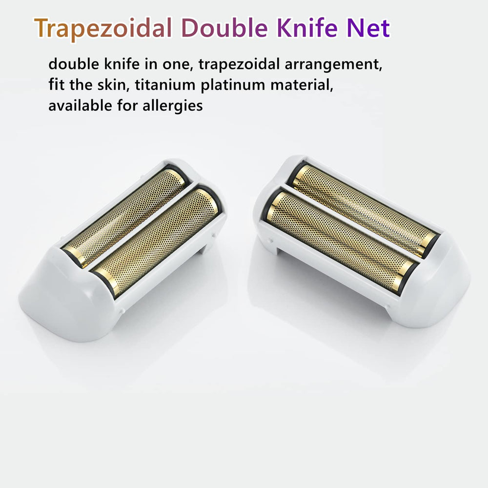 AIJALY replacement cutters with silver foil for bump prevention technology.