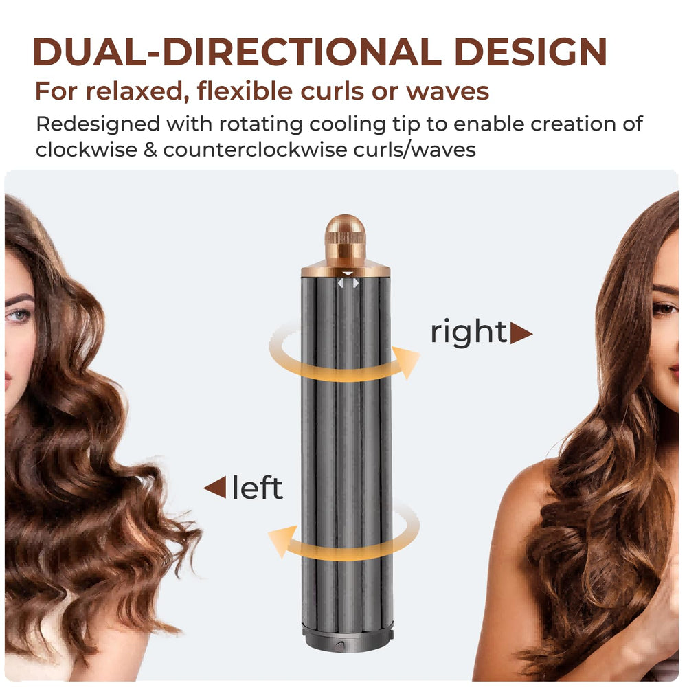 AIKOLZON heat resistant material protects hair during styling.