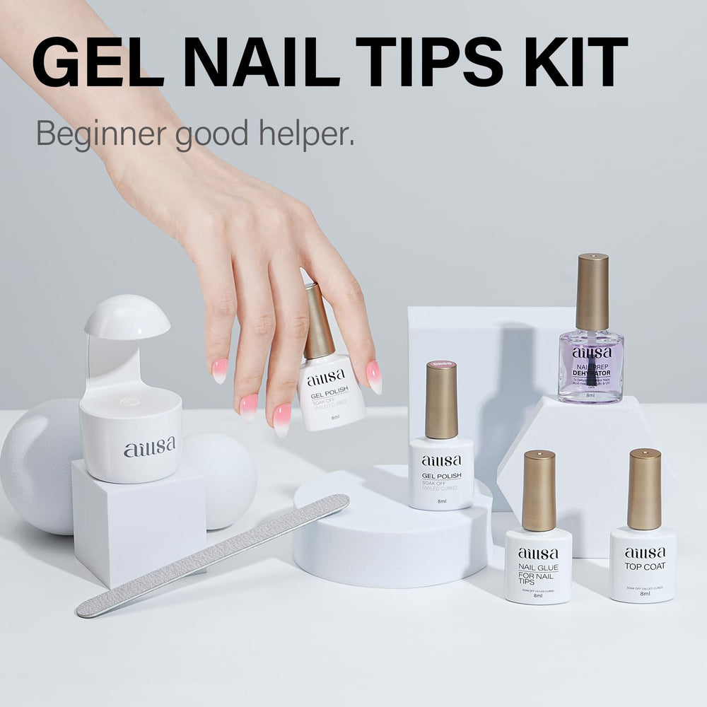 AILLSA DIY home salon setup enables easy nail art on the go.