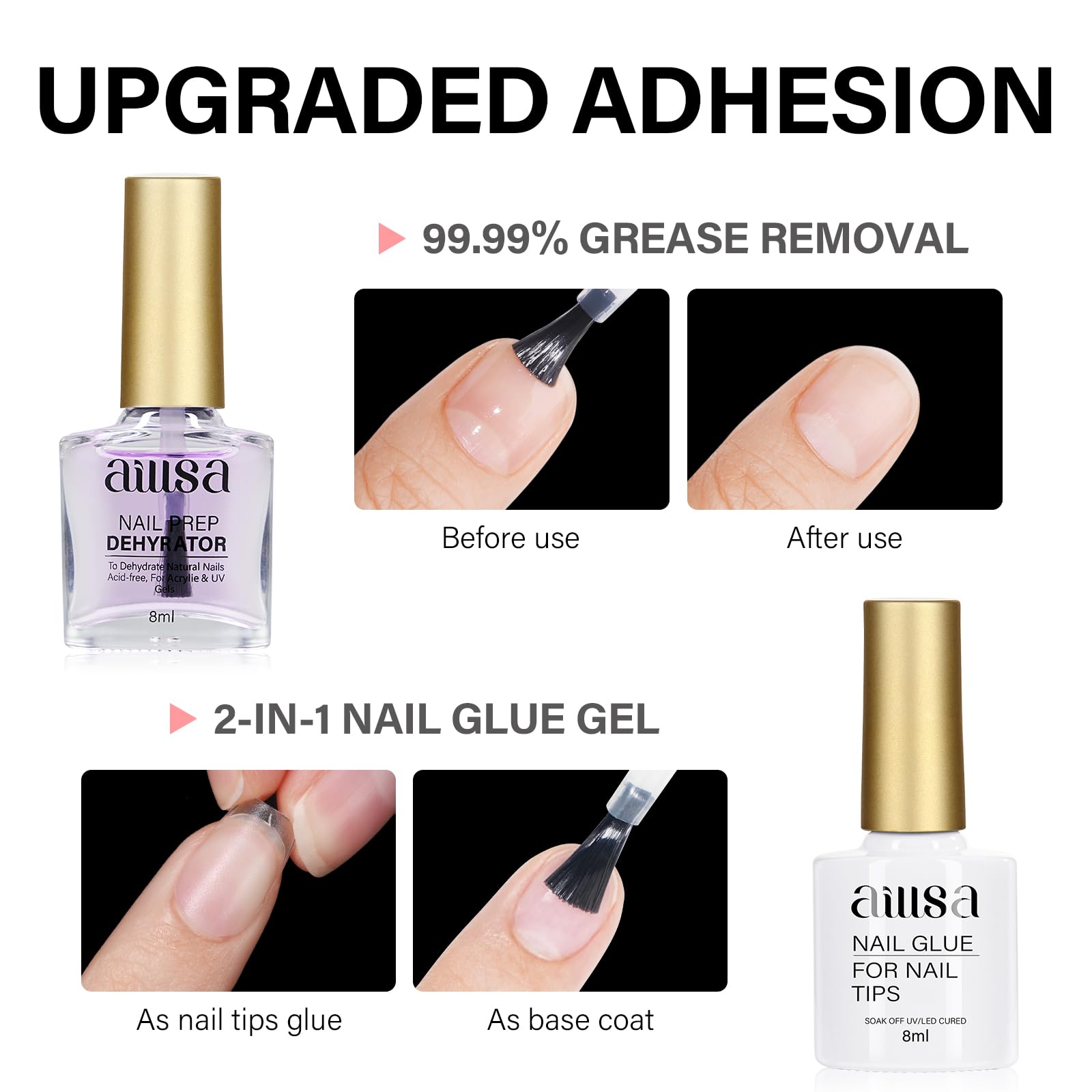 AILLSA jelly polish light pink swatch for everyday elegance.