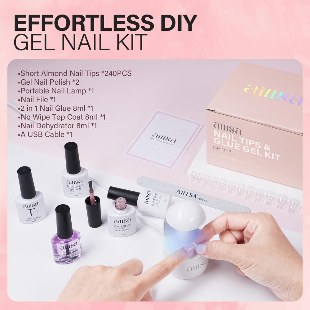 AILLSA jelly gel polish milky white soft elegant manicure