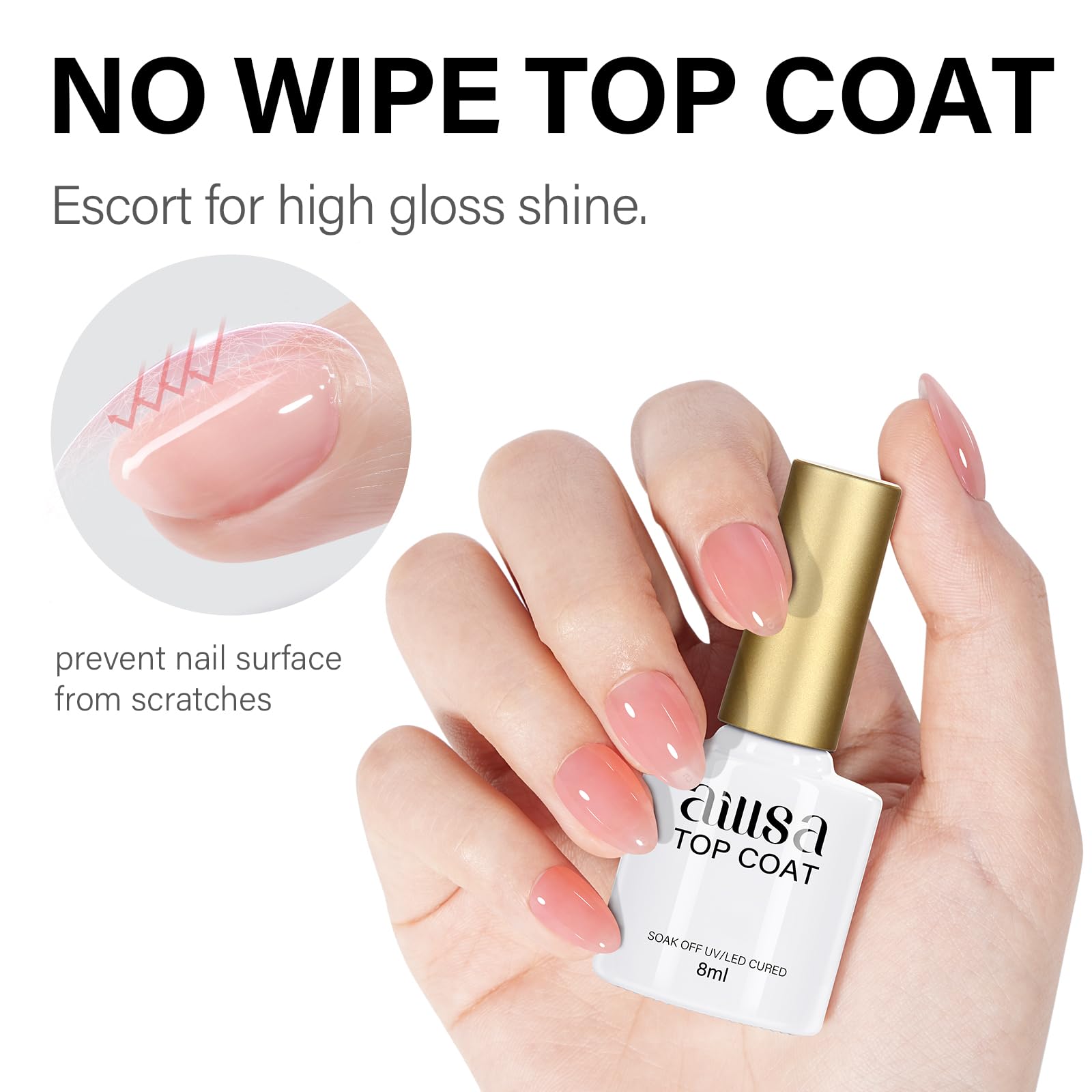 AILLSA portable nail lamp travel-ready for on-the-go nail art