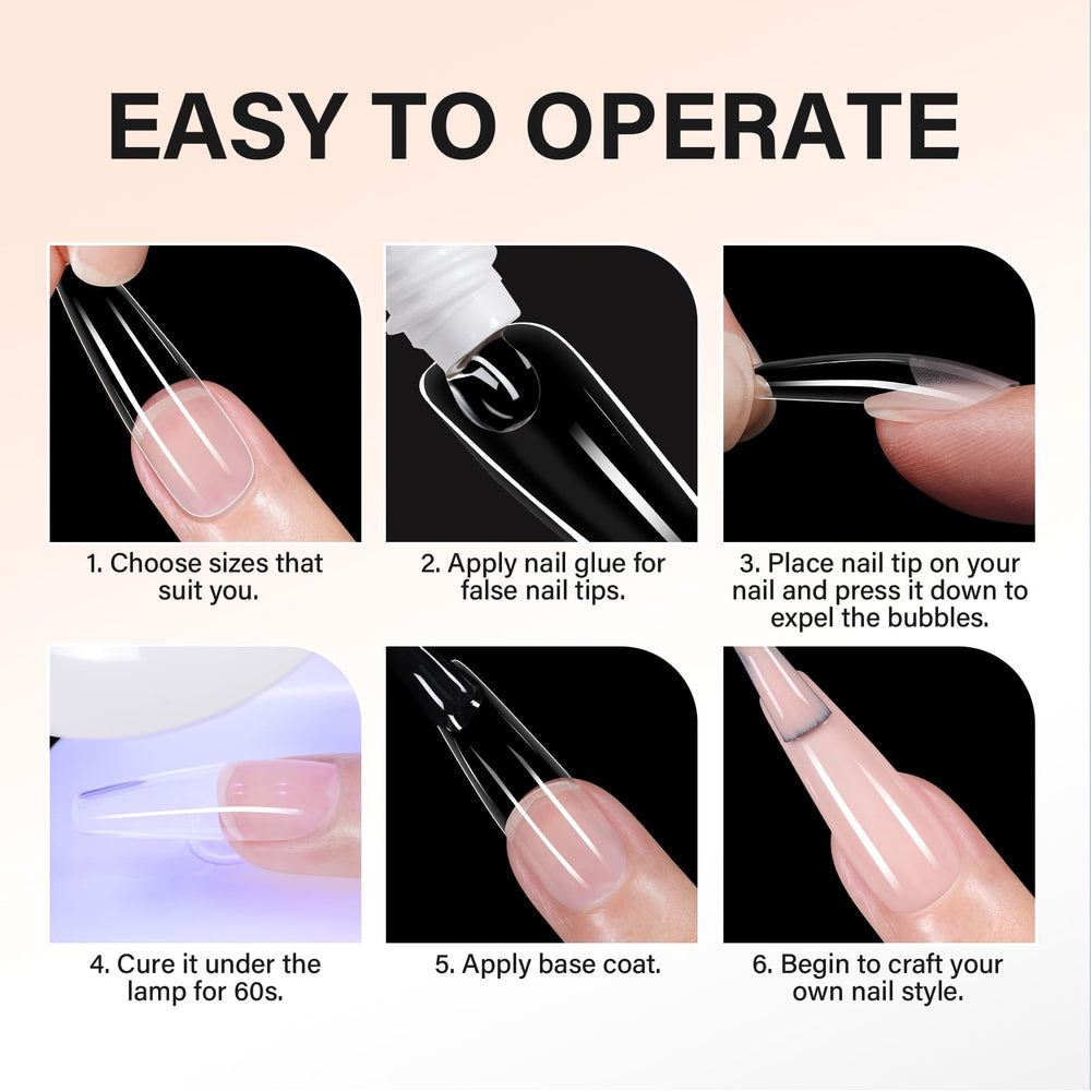 AILLSA cruelty-free natural resin formula promotes healthier-looking nails.