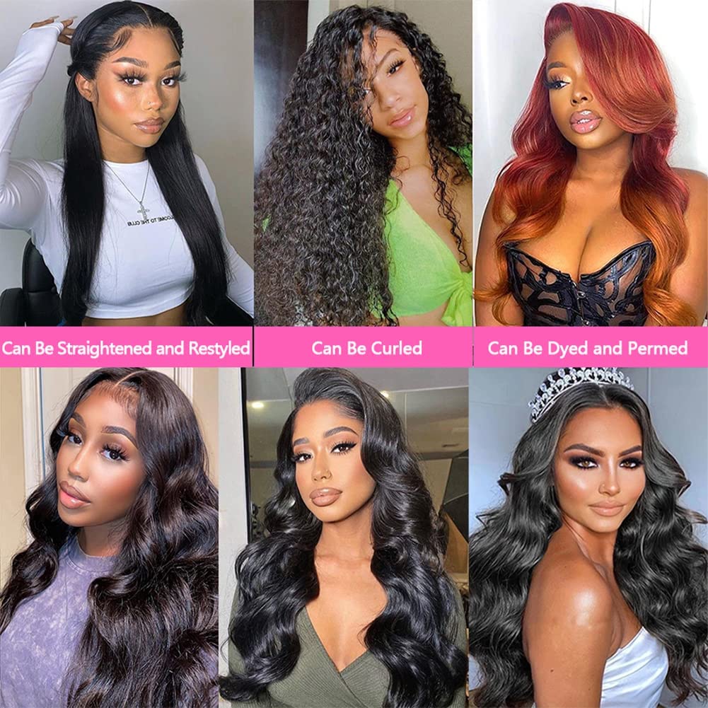 AIMAKER long-lasting body wave bundles with proper care last months.