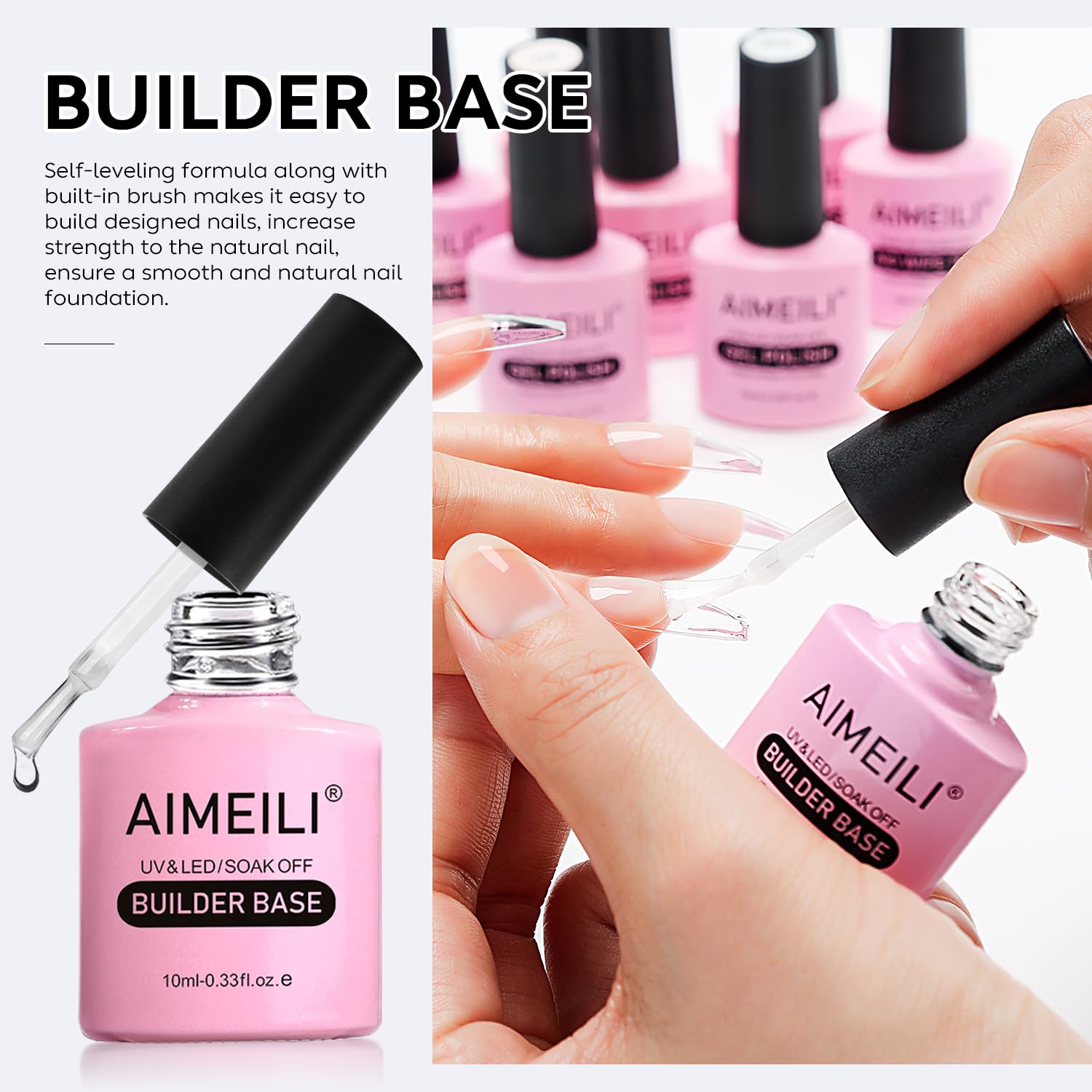 Warm-water method for AIMEILI gel to improve consistency in cold weather.