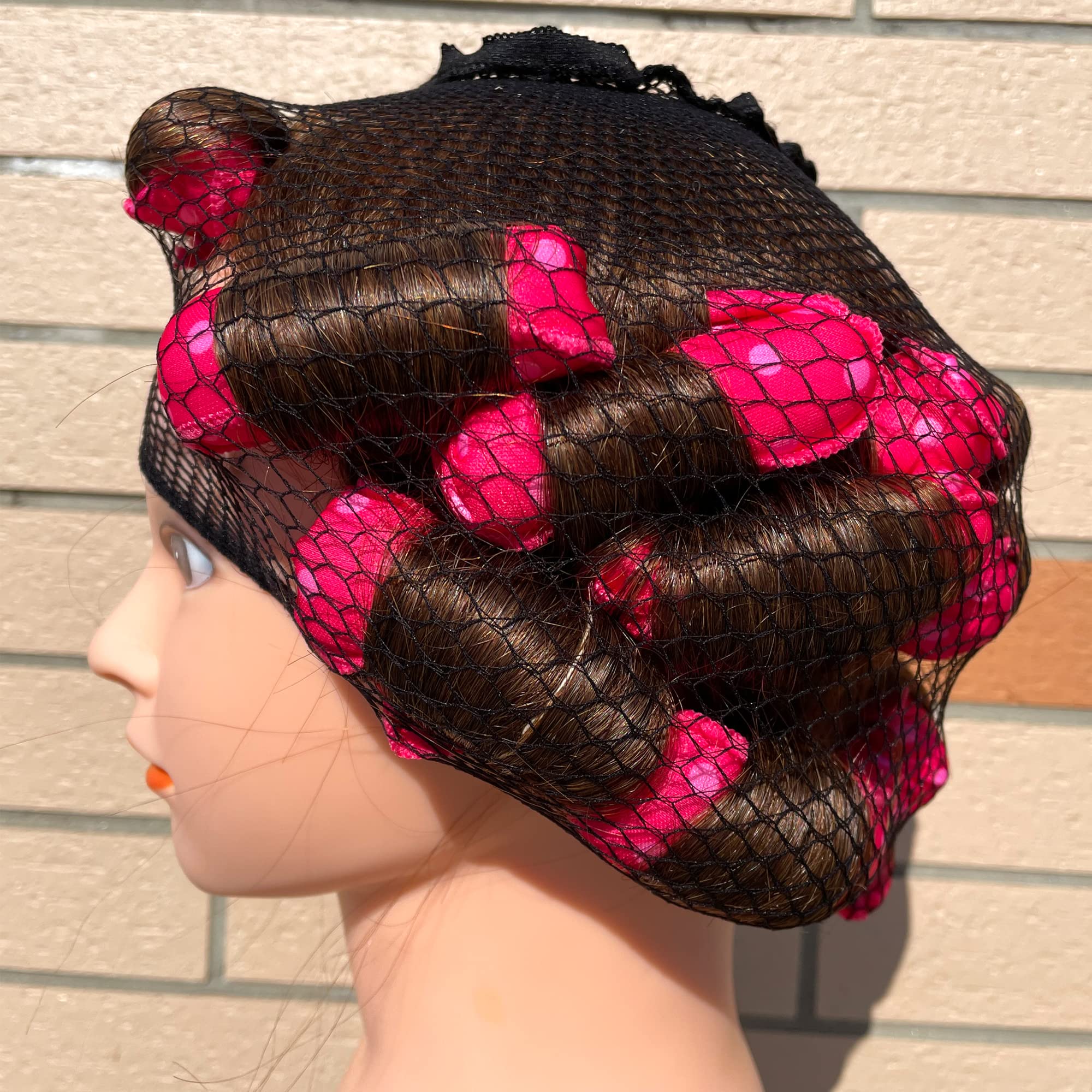 Aimin Hair Soft Curlers foldable design for travel storage.