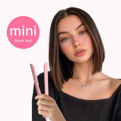 AIMSEE Mini Flat Iron worldwide dual voltage lets you style anywhere.