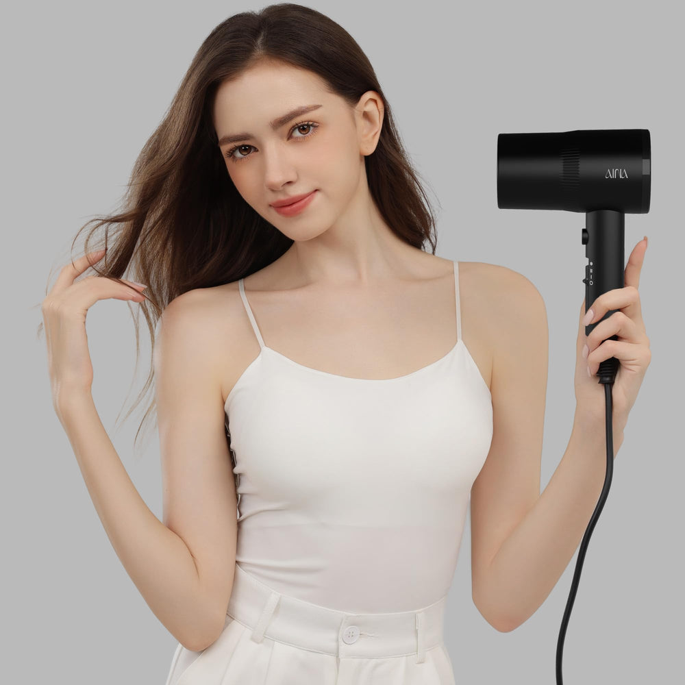 AINA hair dryer 110v edition highlighting portable power