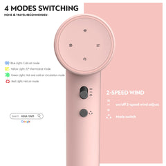 AINA hair dryer thermal management guards against overheating for consistent styling