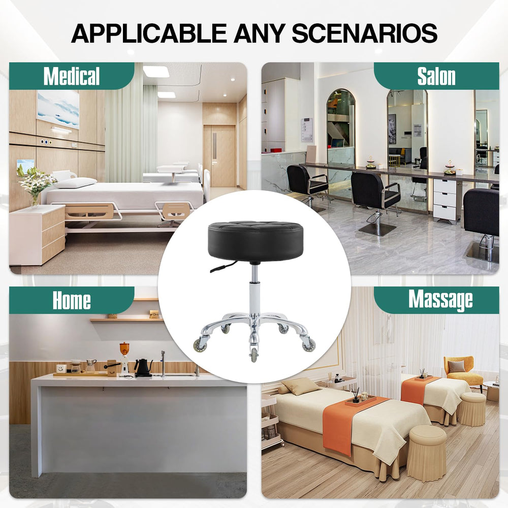 Ainilaily rolling-stool weight capacity up to 450 lbs for reliable support