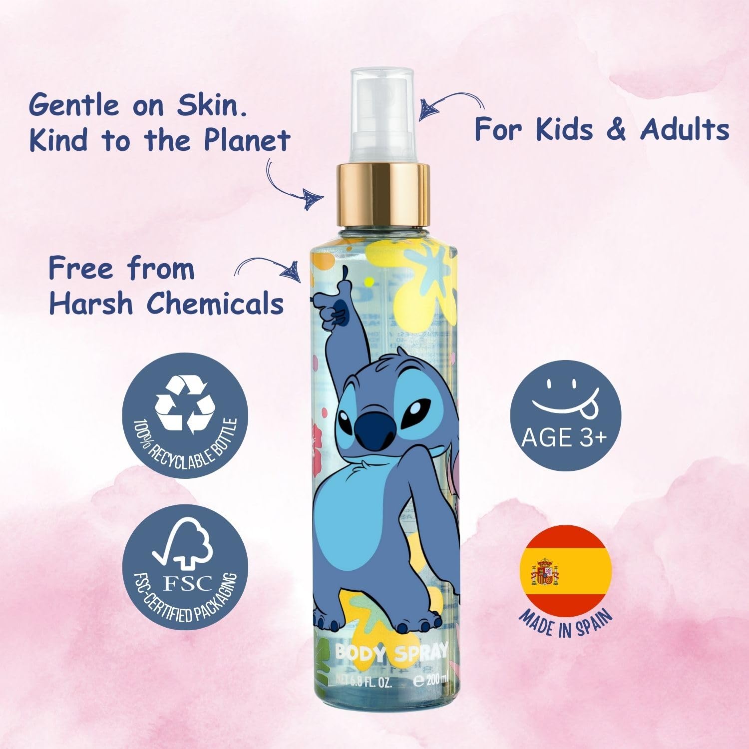 Air-Val Disney Stitch packaging collectible design for fans and gifting.