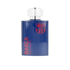 Air-Val FC Barcelona EDT blue bottle front, fresh daily scent for fans