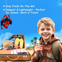 Air-Val Marvel Spider-Man packaging box with colorful Spider-Man design