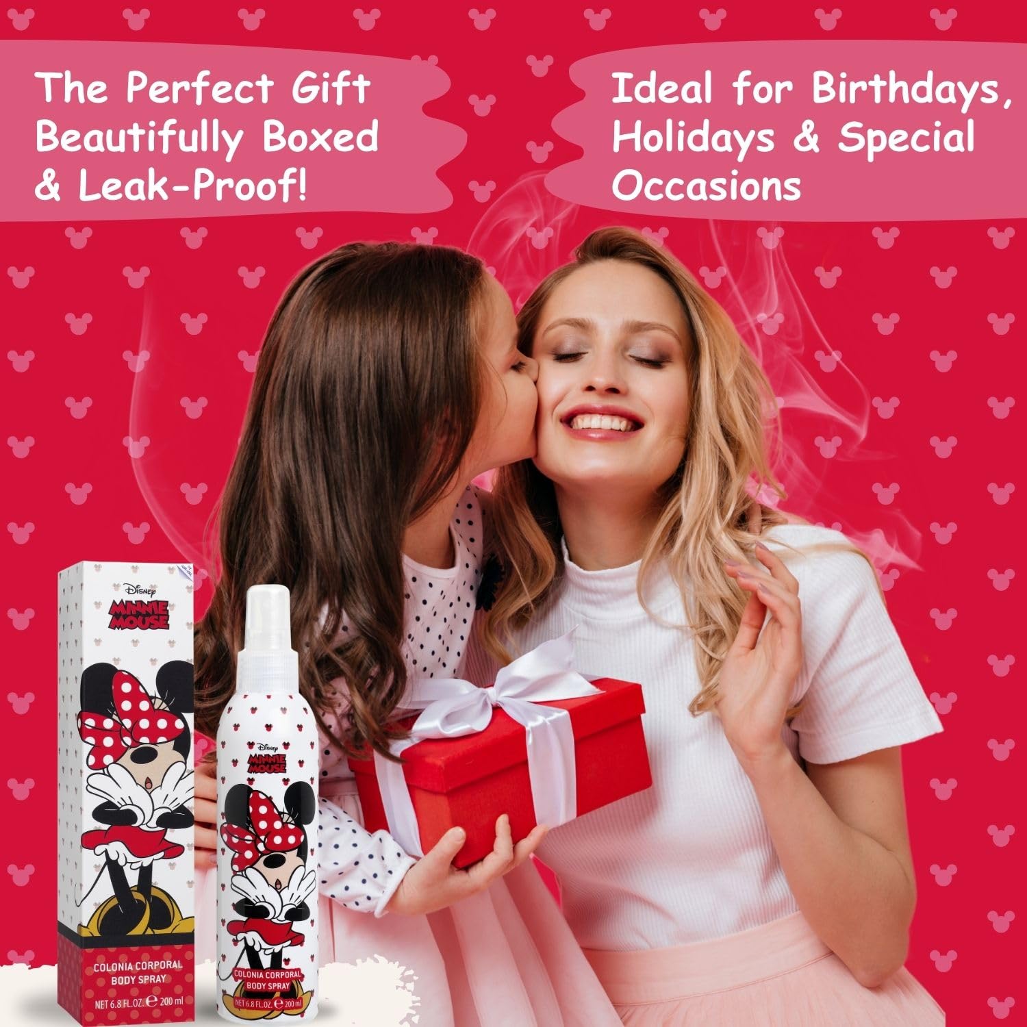 Air-Val Minnie 6.8oz packaging ready for gifting and Disney-loving fans
