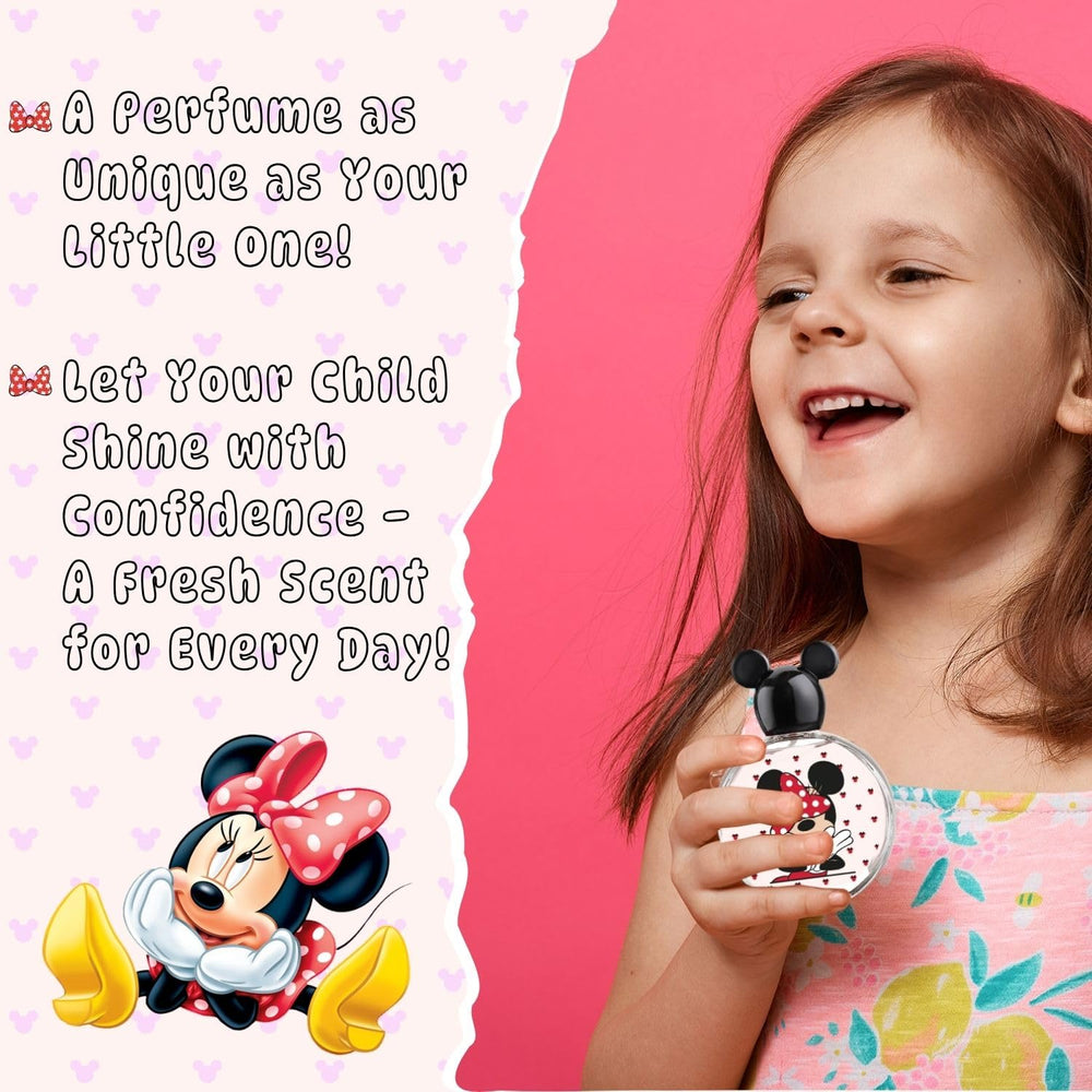 Air-Val Minnie Mouse EDT 3.4oz packaging highlight size and design