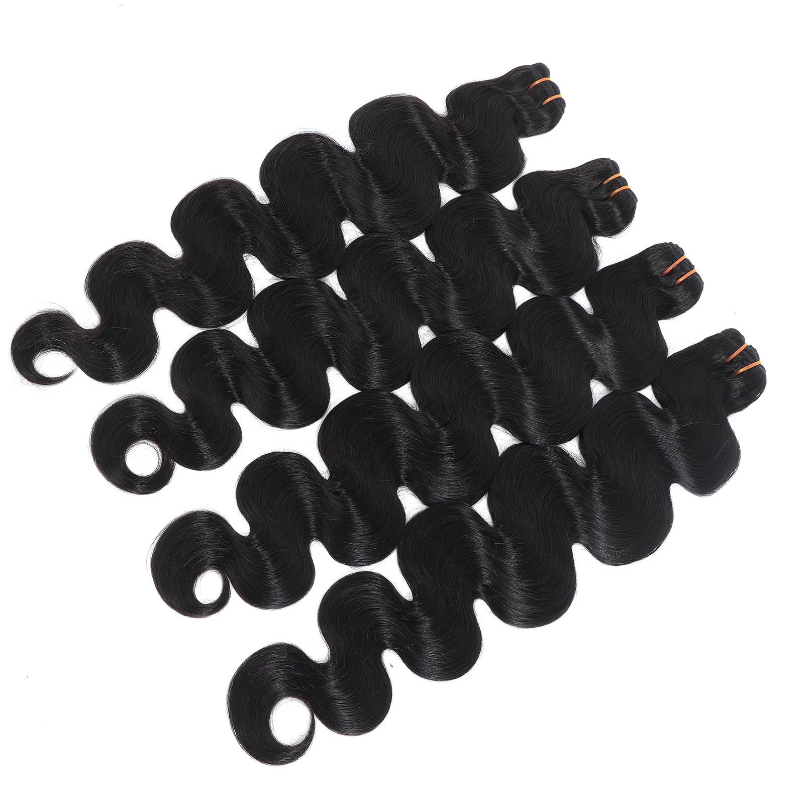 AirNext body wave hair close-up highlights intact cuticles and silkiness