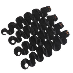 AirNext body wave hair close-up highlights intact cuticles and silkiness
