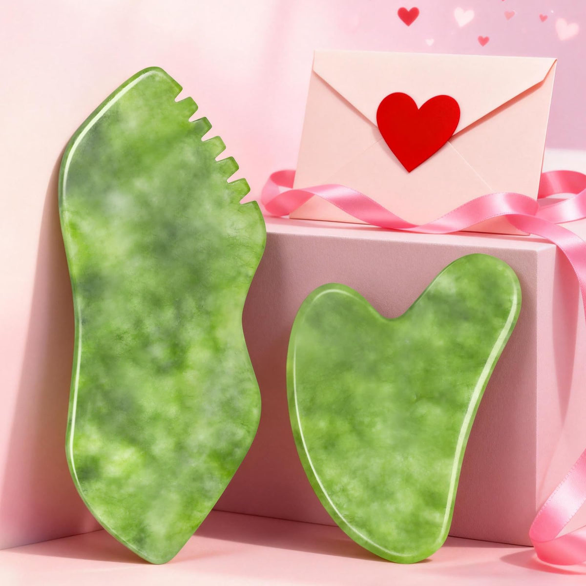 airogym conjunto gua sha jade rostro para tonificar y relajar