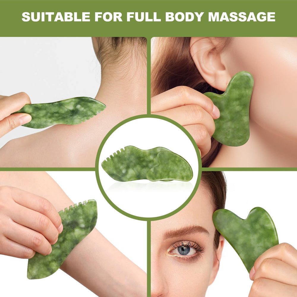 airogym gua sha jade drenaje linfático suave