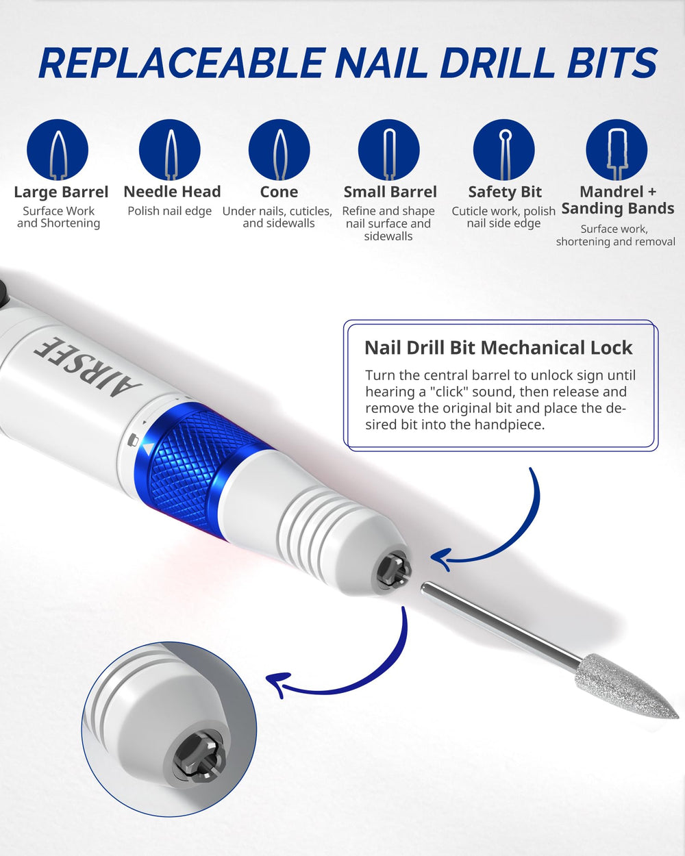 AIRSEE portable kit for salon or home use, ready for travel.
