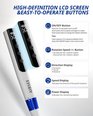 AIRSEE pro-grade bits pack enables detailed art and sculpting.