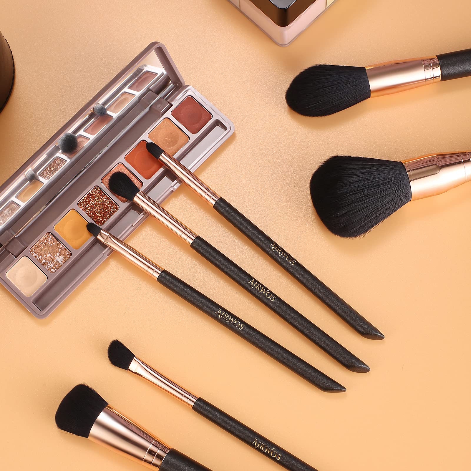 AirWos travel case keeps brushes organized on the go