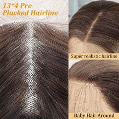 AISI HAIR glueless wig offers quick 5-minute styling and secure fit.