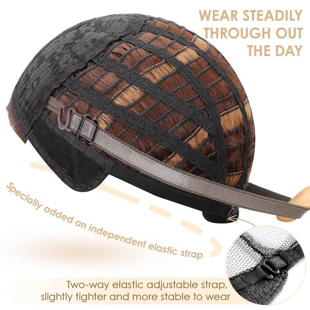 AISI HAIR Highlights Brown Wig ideal for daily outfits and photo moments.