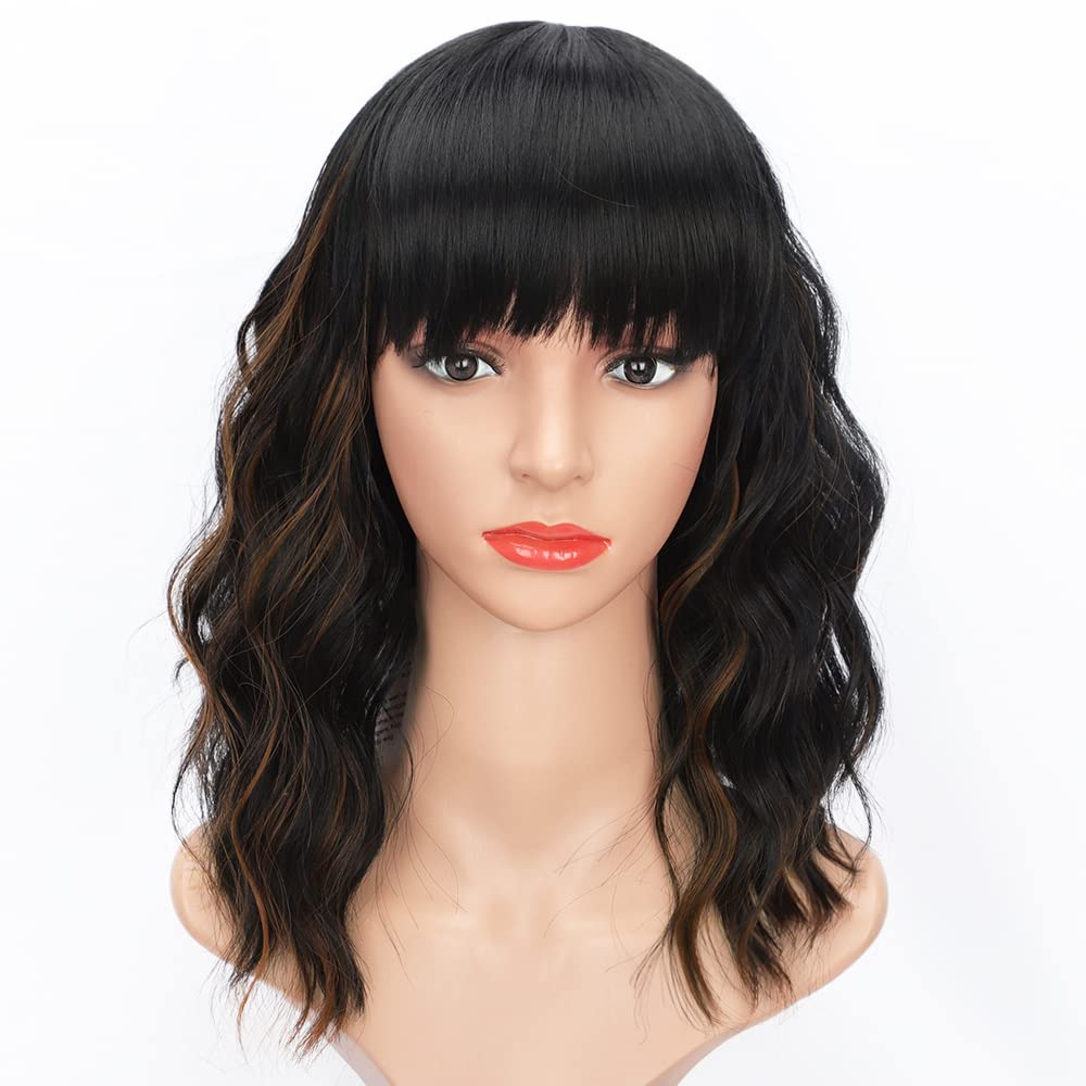 AISI HAIR short wavy bob wig natural look ideal for quick transformations