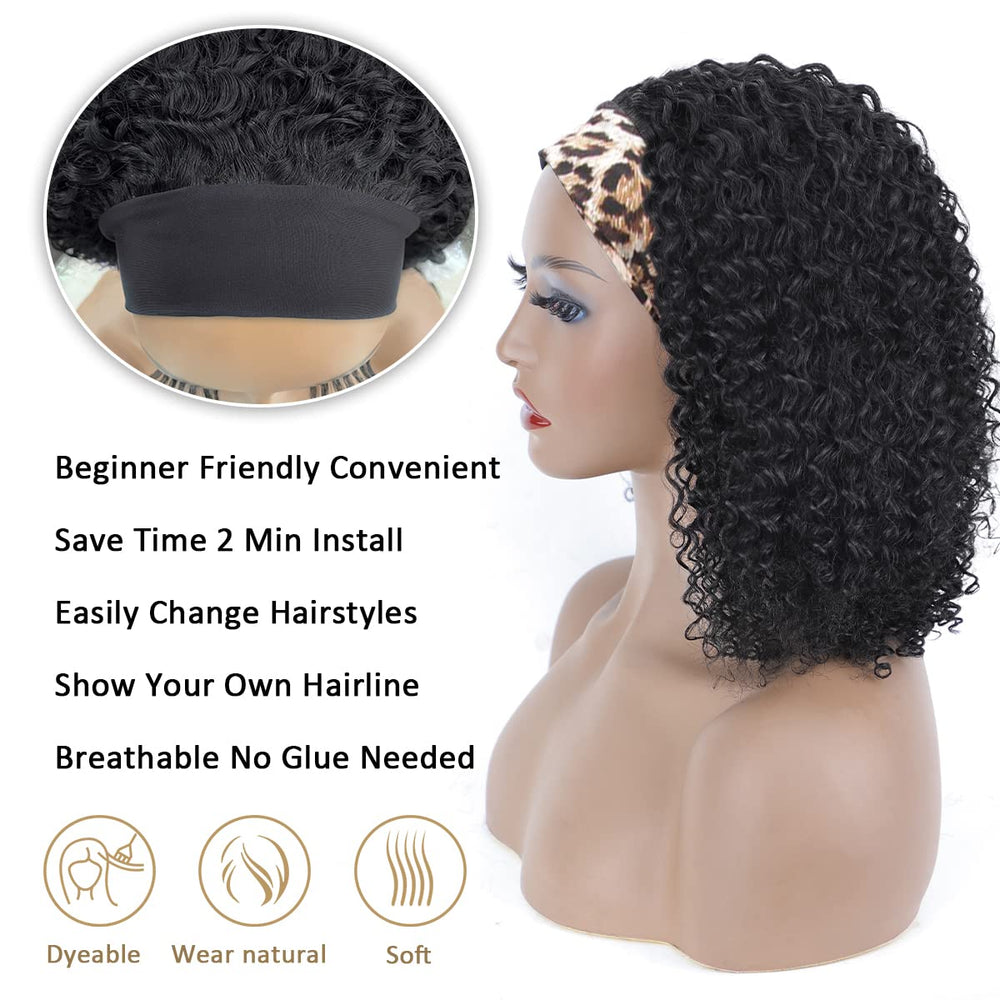 AISI QUEENS packaging shows wig cap and accessories for ready wear.
