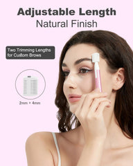 Aisleek Eyebrow Trimmer battery-powered-wireless frees you from cords during trims.