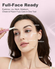 Aisleek Eyebrow Trimmer compact-pen-size fits pockets for on-the-go touch-ups.