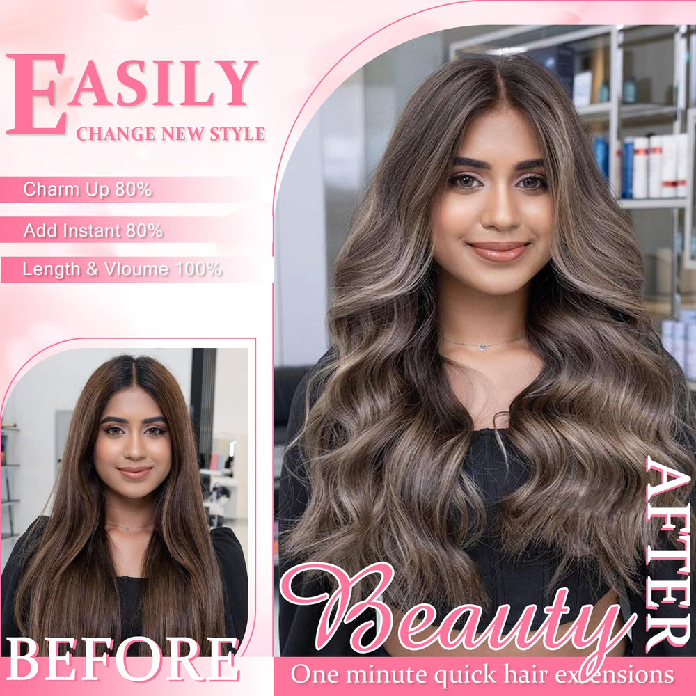 Aison natural-blend ends taper to mimic grown hair.