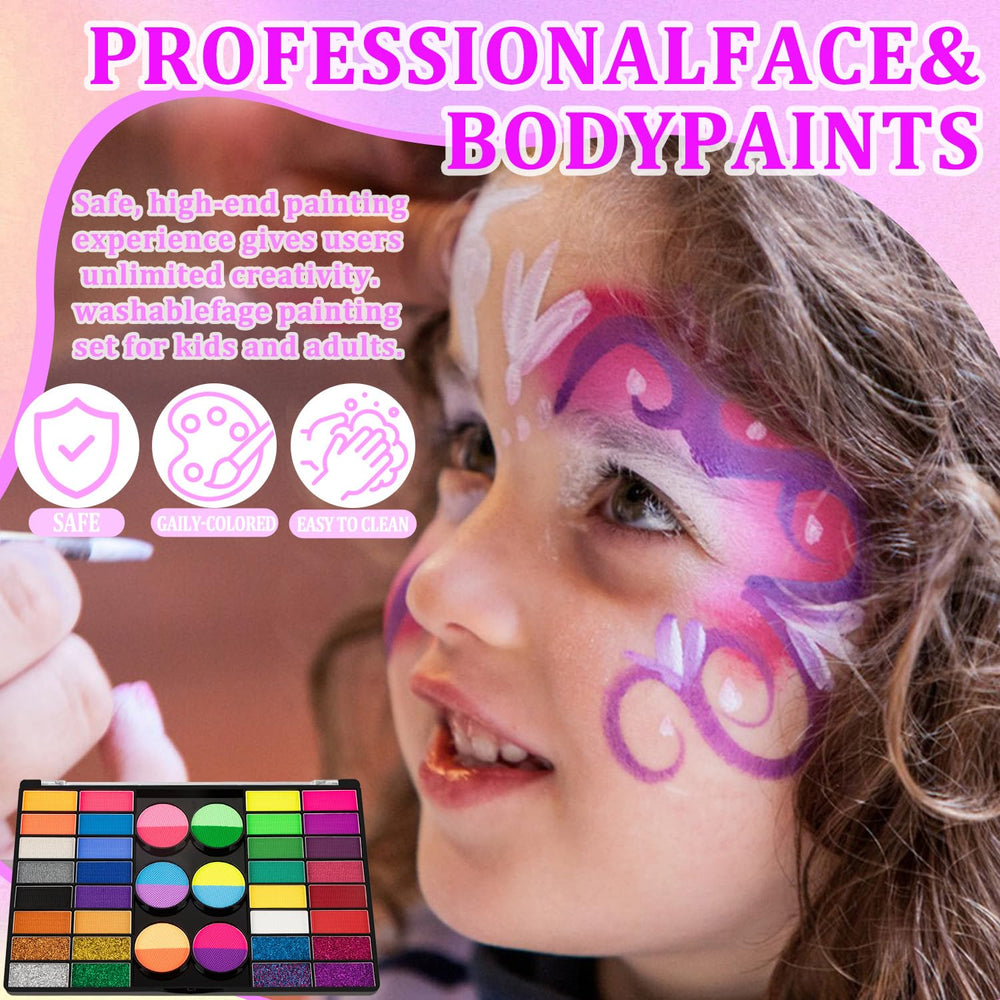 AIYNC gem stickers add sparkle to face art and costumes.