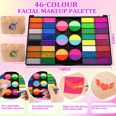 AIYNC glitter paints close-up showing shimmer for festive kid-friendly designs.