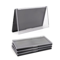 AJLTPA magnetic palette with clear top for portable makeup organization.