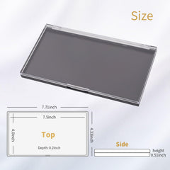 AJLTPA magnetic palette inside view shows 21-pan capacity for DIY palettes.